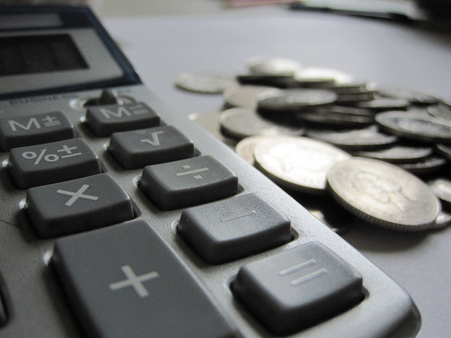 College Admissions Calculator Keys and Coins