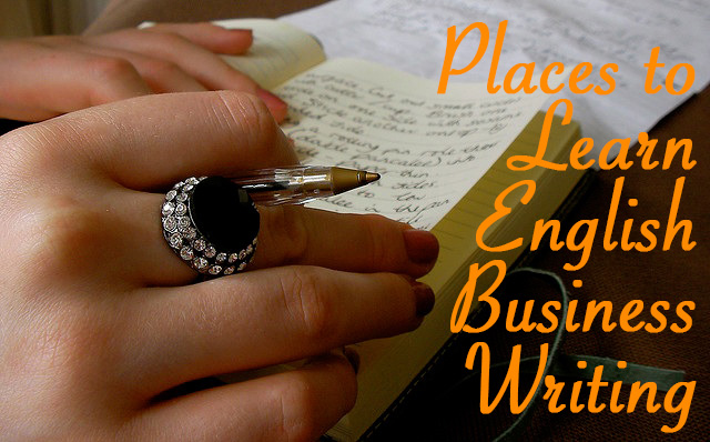 Places to Learn English Business Writing