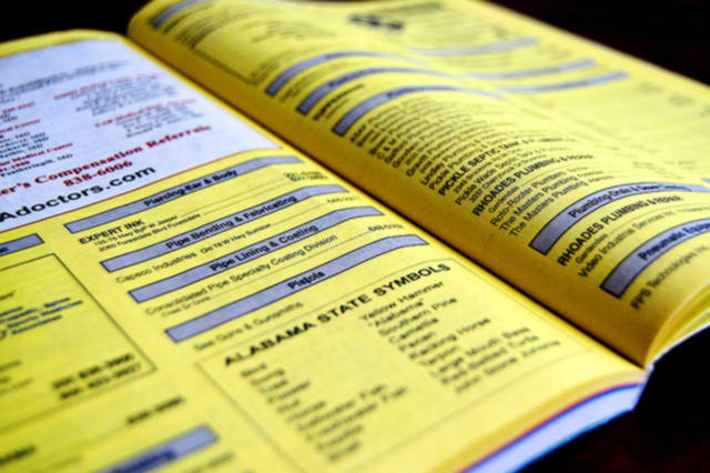 Yellow Pages Obsolete Phonebook 