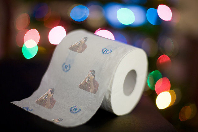 Personalized Toilet Paper for Holiday Gift