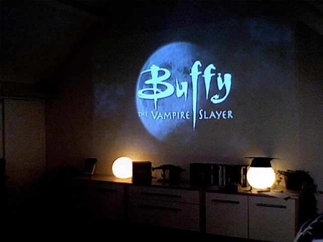 Buffy sign on the wall