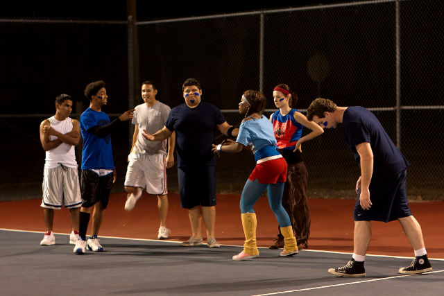 intermural college team dodgeball goofy dodge ball