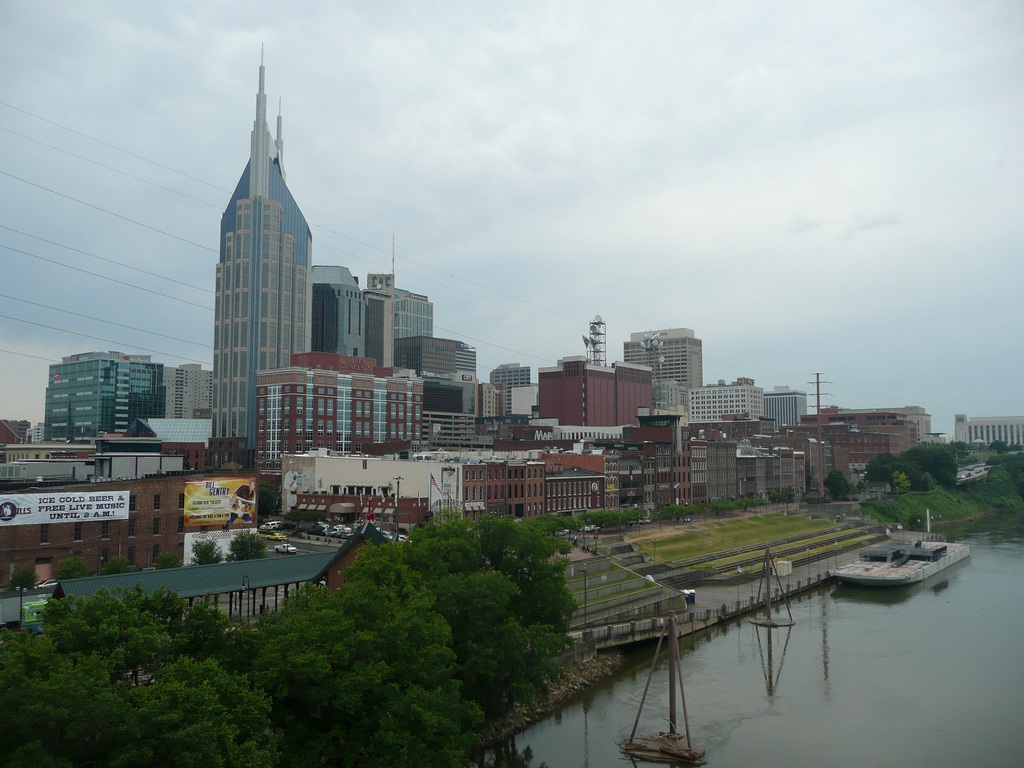 Riverfront of Nashville, Tennesee