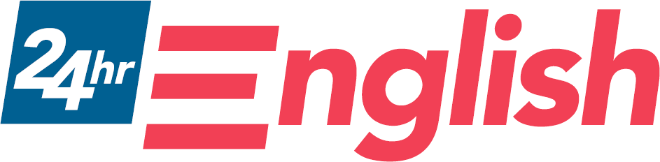 24hrenglish logo