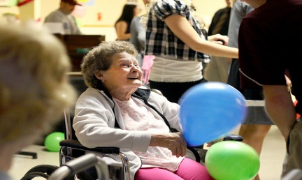 Smiling Elderly Lady