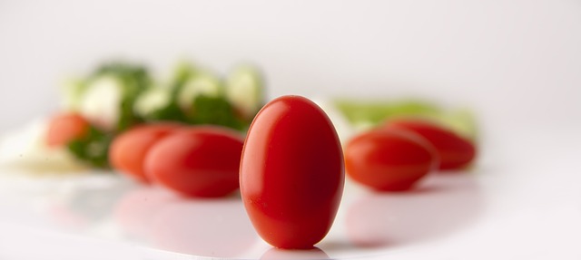 Grape Tomatoes and healthy food