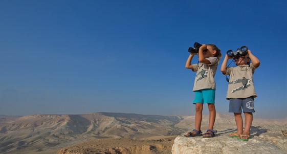 Bird Watching on Cliff