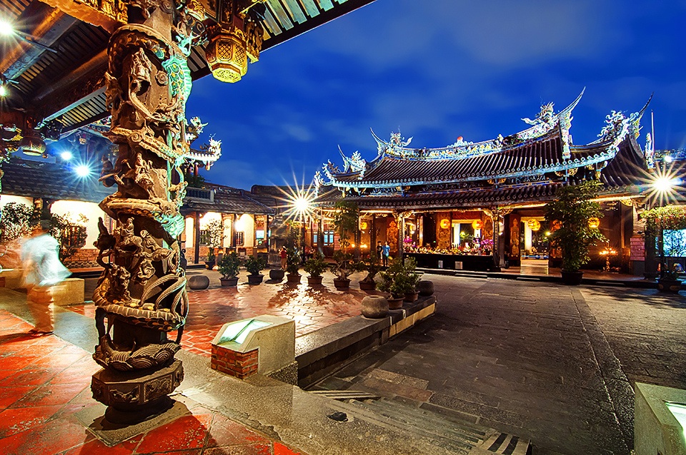 The Baoan Temple in Taipei, Taiwan