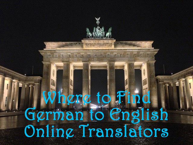 All Your German To English Translations Online