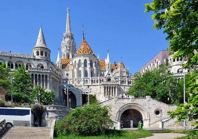 The Fisherman's Bastion in Hungary