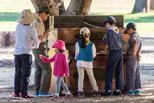 Kids Playing the Piano