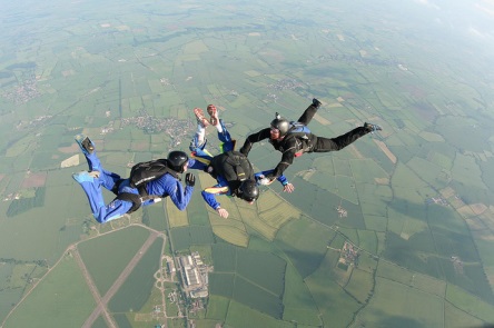 Skydiving Outside